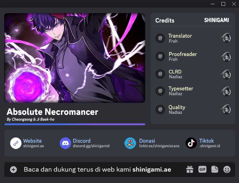 Baca Komik Absolute Necromancer Chapter 54 Gambar 1