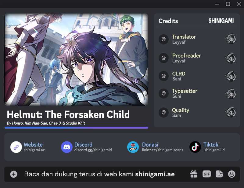Baca Komik Helmut: The Forsaken Child Chapter 71 Gambar 1