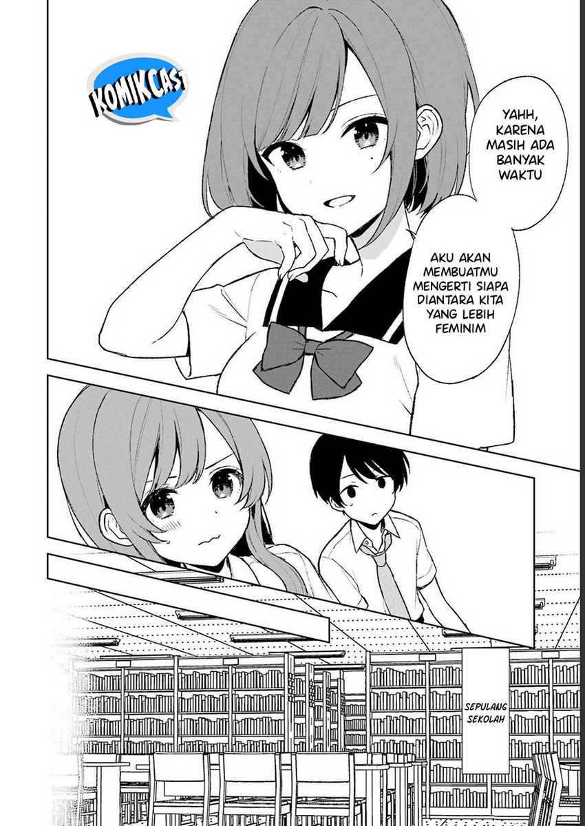 Chikan Saresou ni Natteiru S-kyuu Bishoujo wo Tasuketara Tonari no Seki no Osanajimi datta Chapter 53 Gambar 16