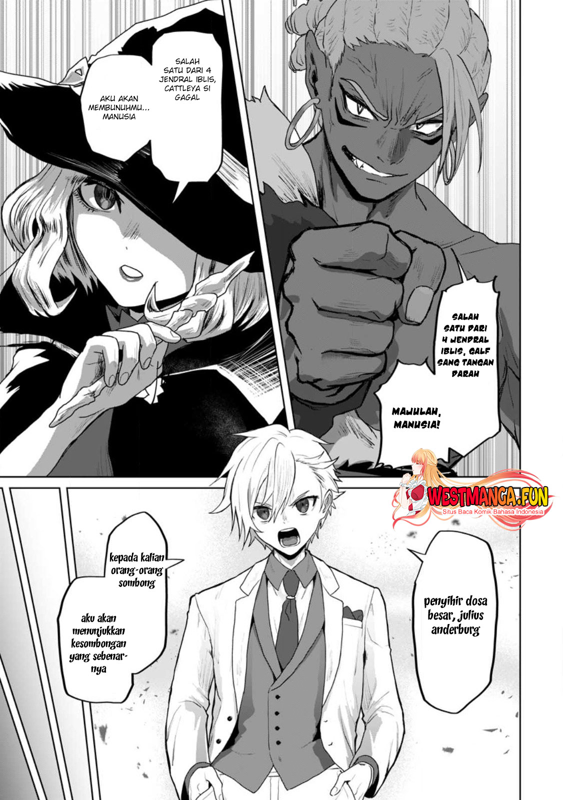 Mahou Gakuen No Daizai Majutsushi Chapter 17 Gambar 19
