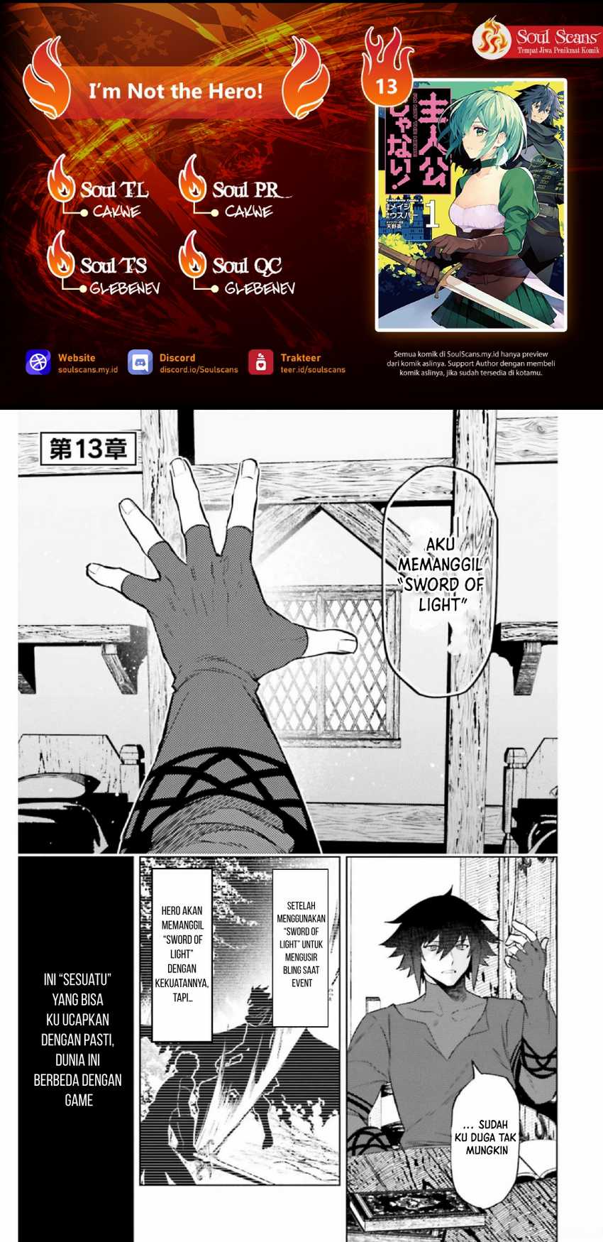 Baca Komik I am Not The Hero! Chapter 13 Gambar 1