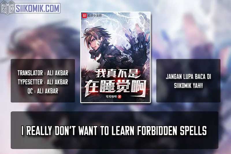 Baca Komik I Really Don’t Want to Learn Forbidden Spells Chapter 41 Gambar 1