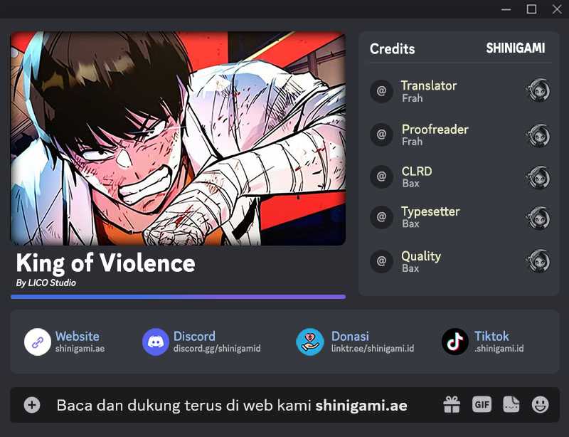 Baca Komik King of Violence Chapter 9 Gambar 1