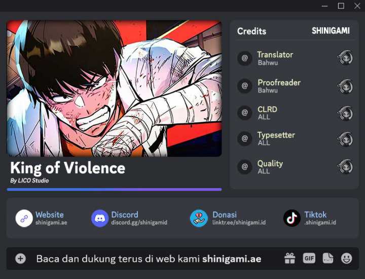 Baca Komik King of Violence Chapter 6 Gambar 1