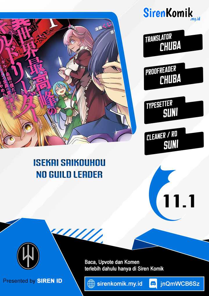 Baca Komik Isekai Saikouhou no Guild Leader Chapter 11.1 Gambar 1