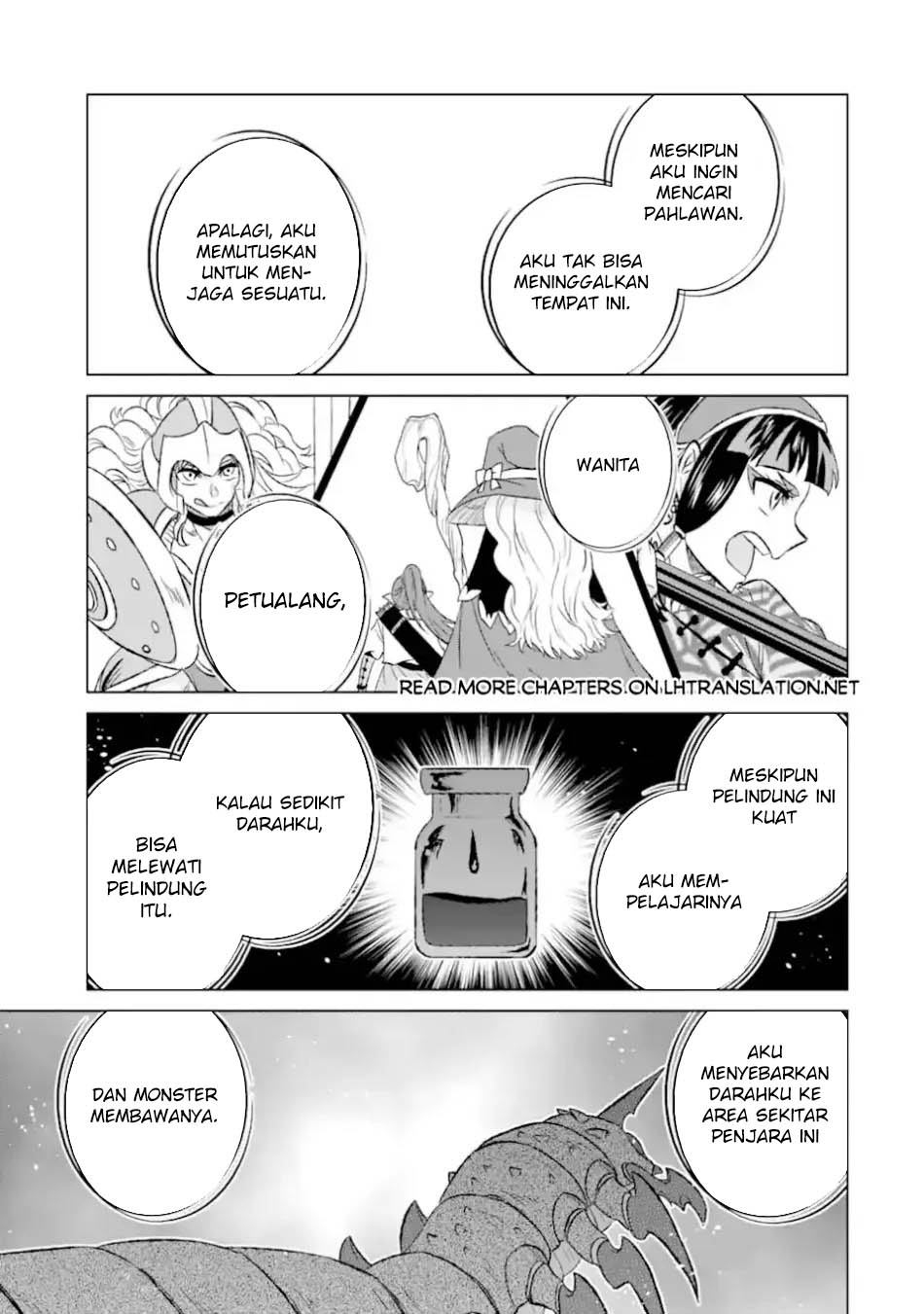 Isekai de tadahitori no mamono tsukai ~ tenshoku shitara maou ni machigawa remashita Chapter 53.2 Gambar 18