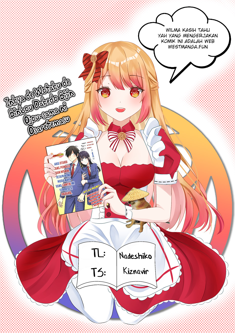 Inkya de Wotaku de Binbou Dakedo Bijin Ojou-sama ni Osaretemasu Chapter 10 Gambar 3