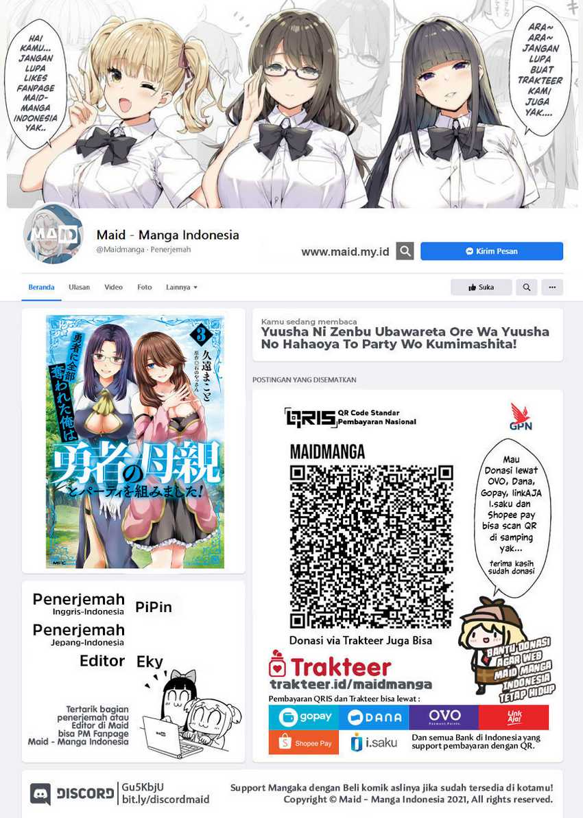 Baca Manga Yuusha ni Zenbu Ubawareta Ore wa Yuusha no Hahaoya to Party wo Kumimashita! Chapter 14 Gambar 2