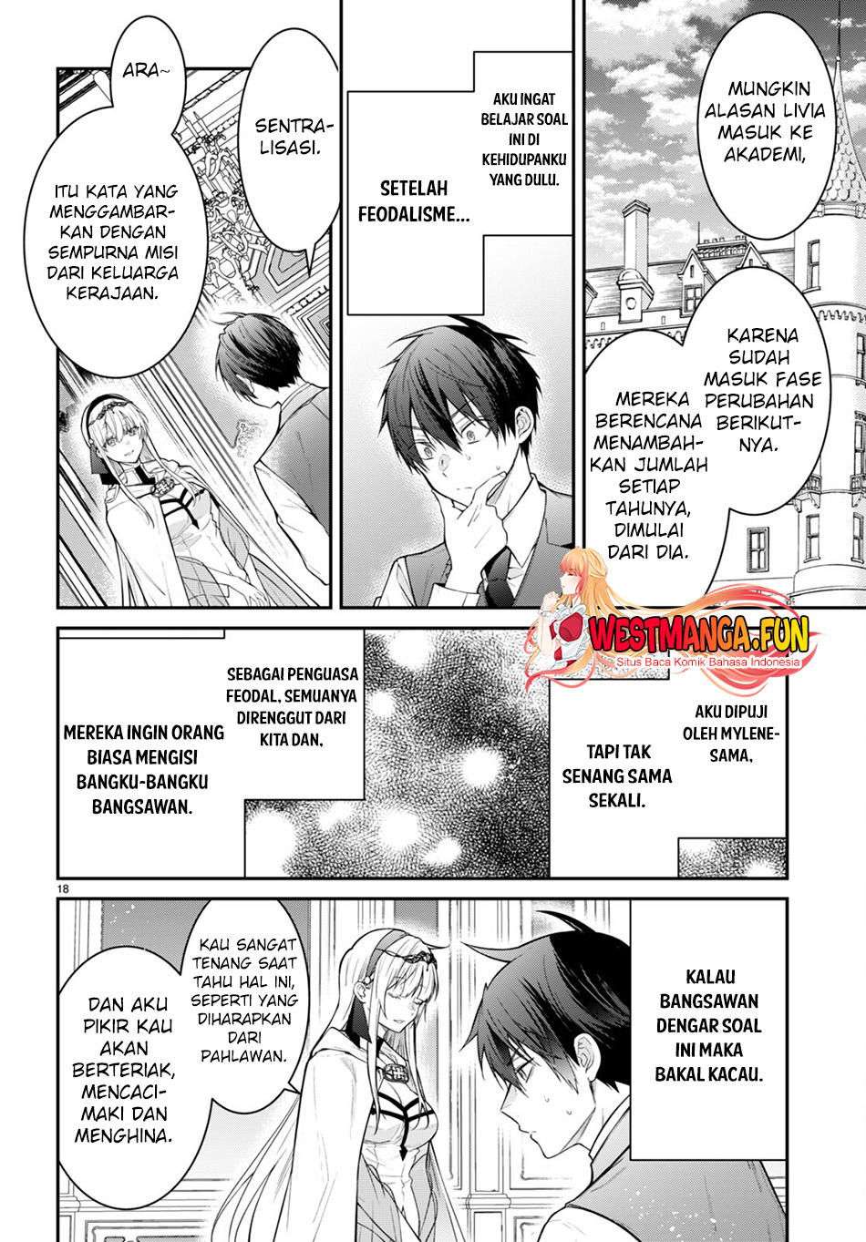 Otome Game Sekai wa Mob ni Kibishii Sekai Desu Chapter 64 Gambar 21