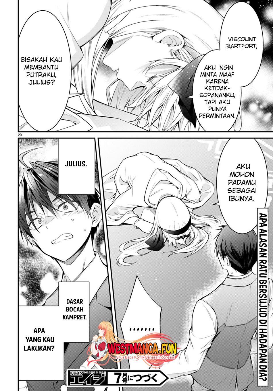 Otome Game Sekai wa Mob ni Kibishii Sekai Desu Chapter 64 Gambar 23