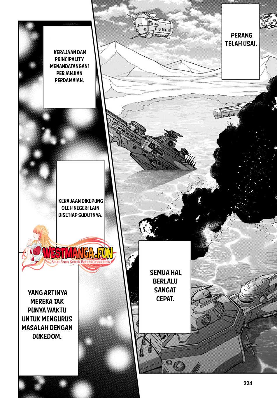 Otome Game Sekai wa Mob ni Kibishii Sekai Desu Chapter 64 Gambar 4