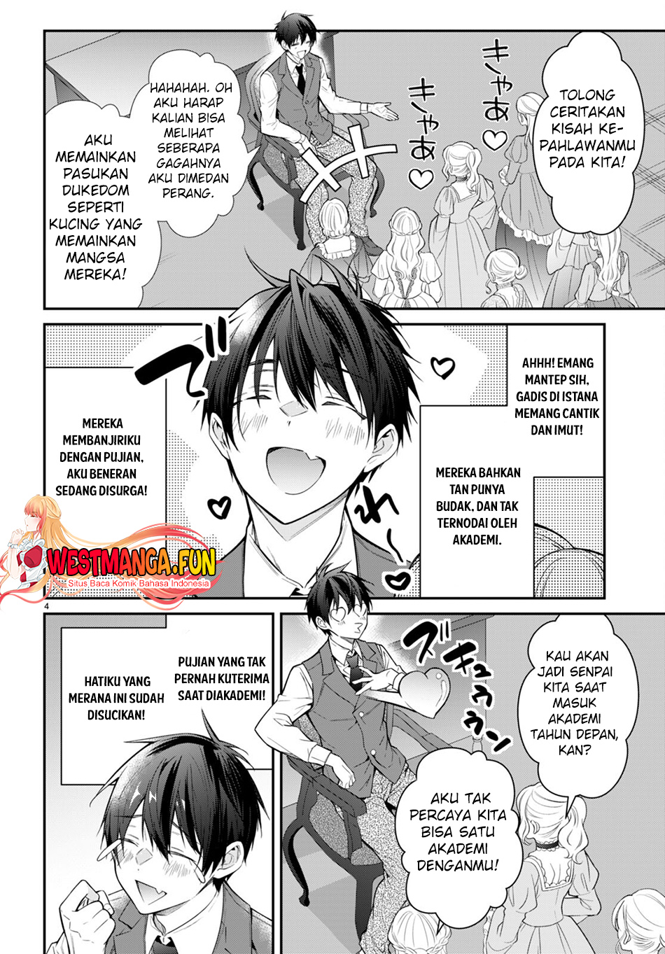 Otome Game Sekai wa Mob ni Kibishii Sekai Desu Chapter 64 Gambar 6