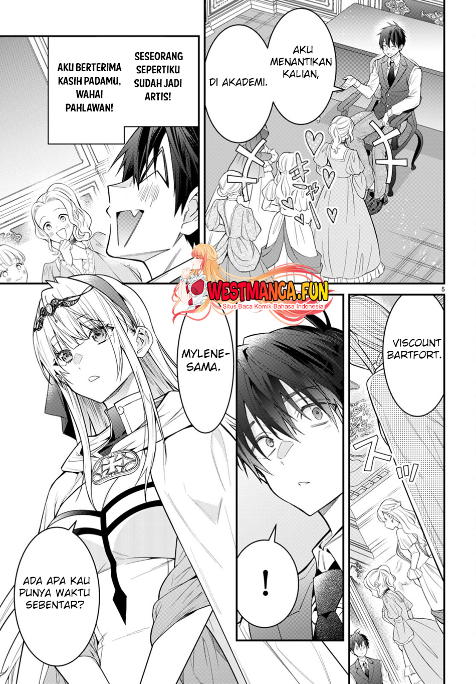 Otome Game Sekai wa Mob ni Kibishii Sekai Desu Chapter 64 Gambar 7