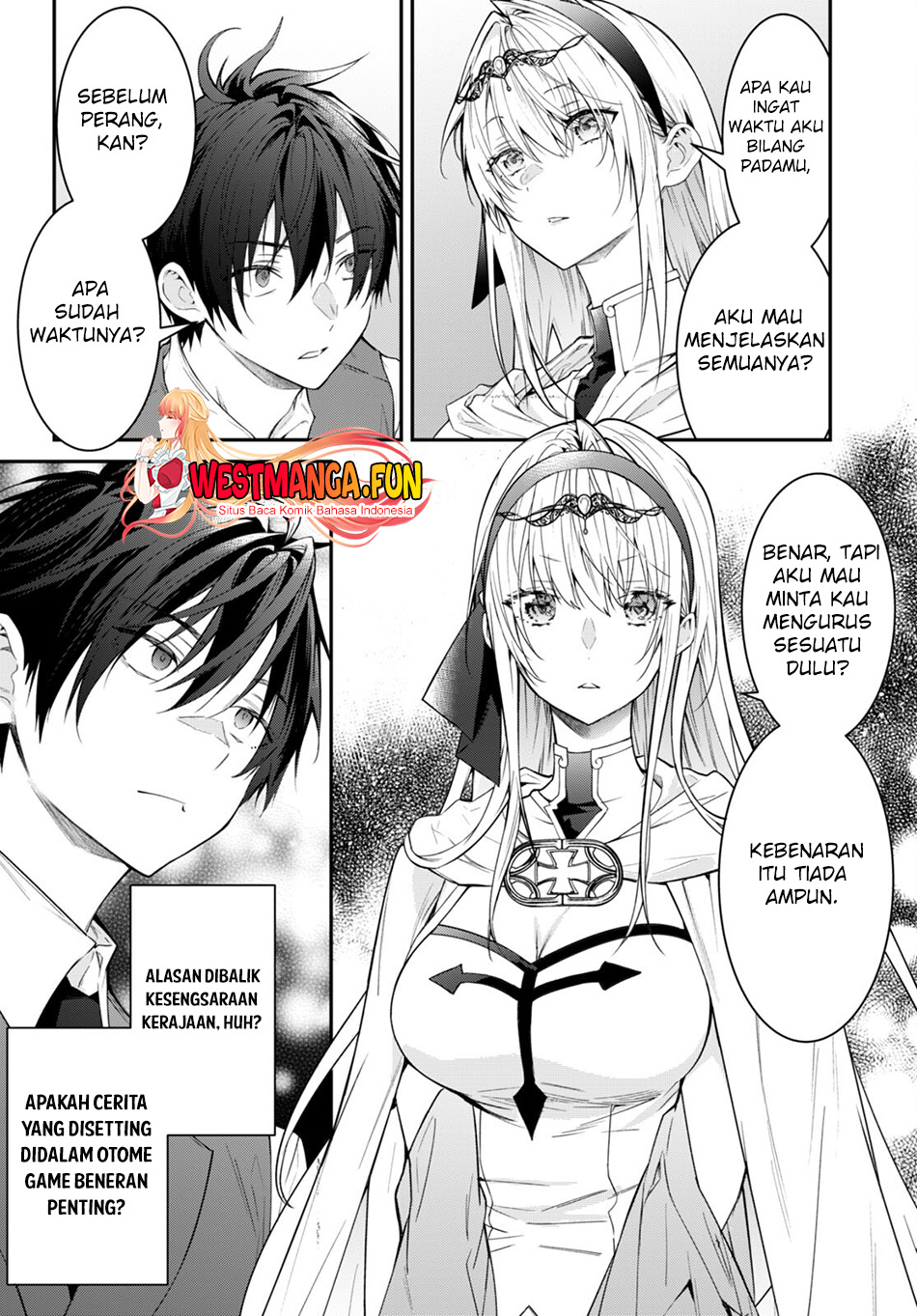 Otome Game Sekai wa Mob ni Kibishii Sekai Desu Chapter 64 Gambar 9