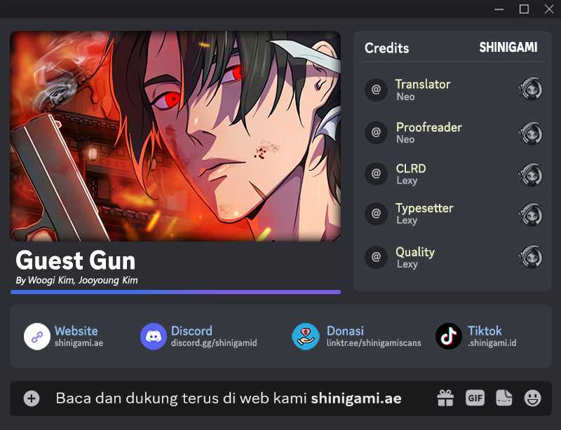 Baca Komik Guest Gun (Embodiment of the Assassin in the Murim World) Chapter 14 Gambar 1