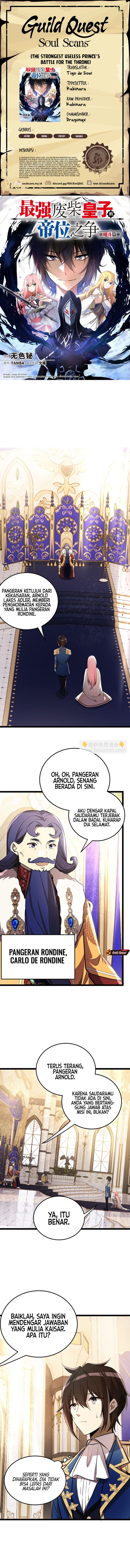 Baca Komik The Strongest Useless Prince’s Battle for The Throne Chapter 37 Gambar 1