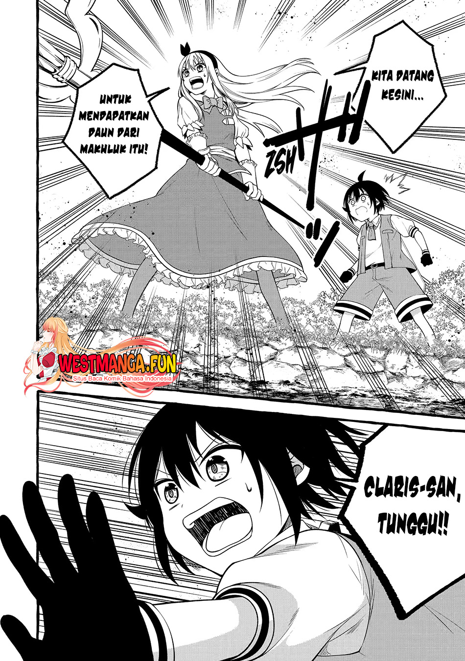 Saikyou Ken Hijiri No Mahou Shugyou: Level 99 No Status O Tamotta Mama Level 1 Kara Yarinaosu Chapter 13.1 Gambar 13