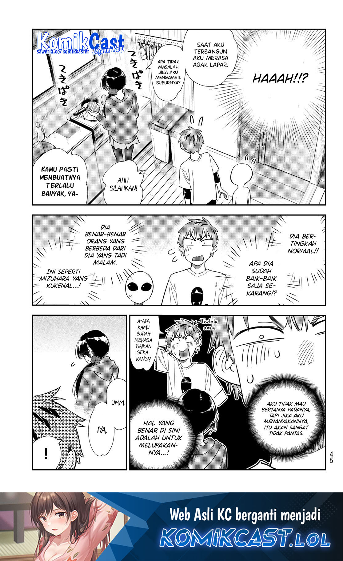 Kanojo Okarishimasu Chapter 307 Gambar 6