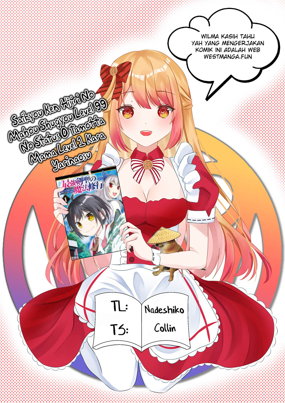 Saikyou Ken Hijiri No Mahou Shugyou: Level 99 No Status O Tamotta Mama Level 1 Kara Yarinaosu Chapter 13.2 Gambar 4