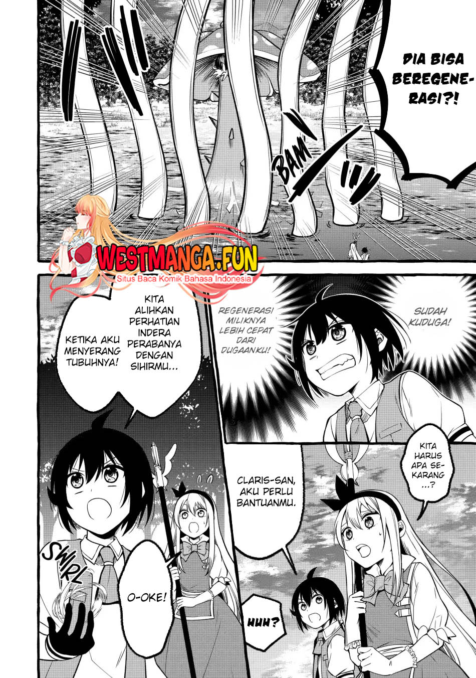 Saikyou Ken Hijiri No Mahou Shugyou: Level 99 No Status O Tamotta Mama Level 1 Kara Yarinaosu Chapter 13.2 Gambar 5