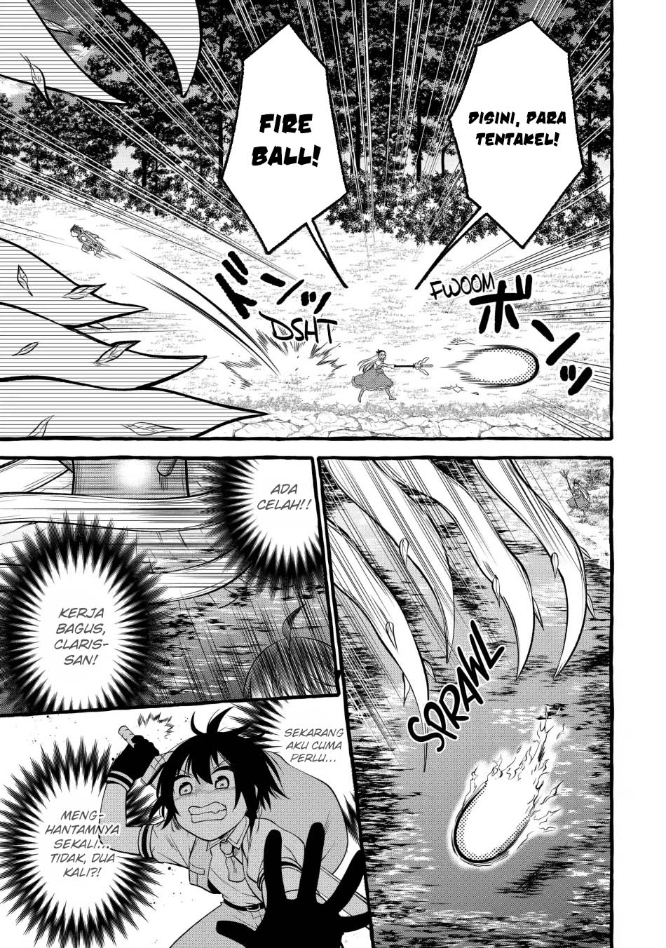 Saikyou Ken Hijiri No Mahou Shugyou: Level 99 No Status O Tamotta Mama Level 1 Kara Yarinaosu Chapter 13.2 Gambar 6