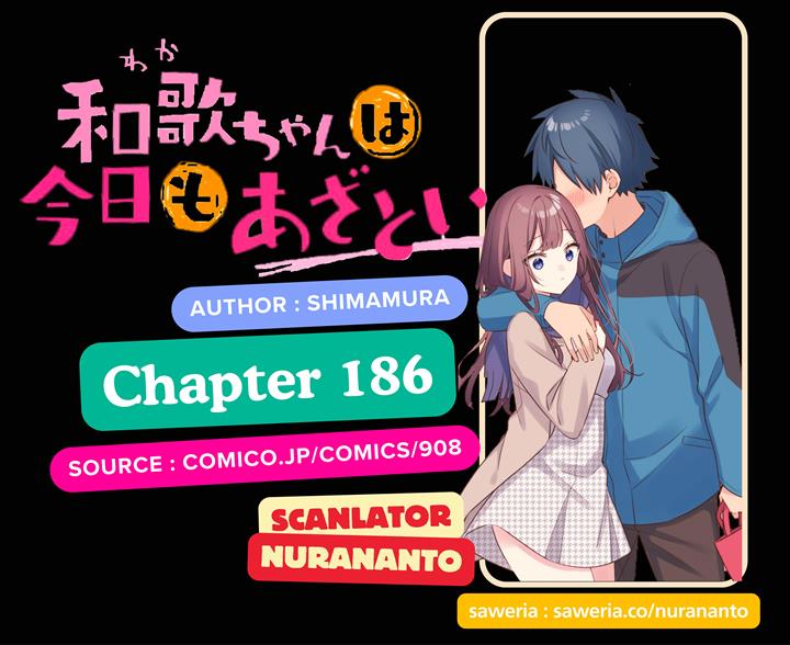 Baca Komik Waka-chan Is Flirty Again Chapter 186 Gambar 1