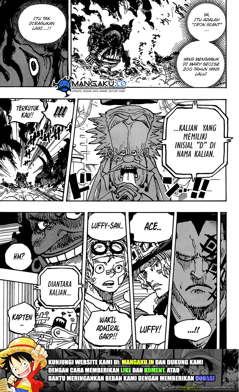 One Piece Chapter 1117 Gambar 14