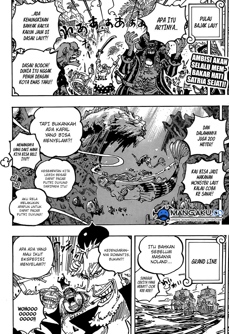 One Piece Chapter 1117 Gambar 3