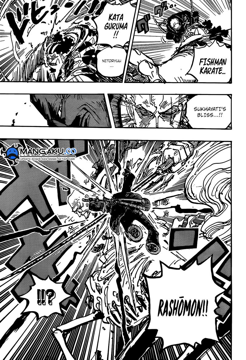 One Piece Chapter 1117 Gambar 8