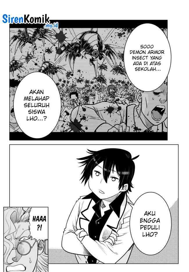 Ochikobore Datta Ani Ga Jitsuha Saikyou: Shijou Saikyou No Yuusha Wa Tensei-shi, Gakuen De Mujikaku Ni Musou Suru Chapter 23 Gambar 14