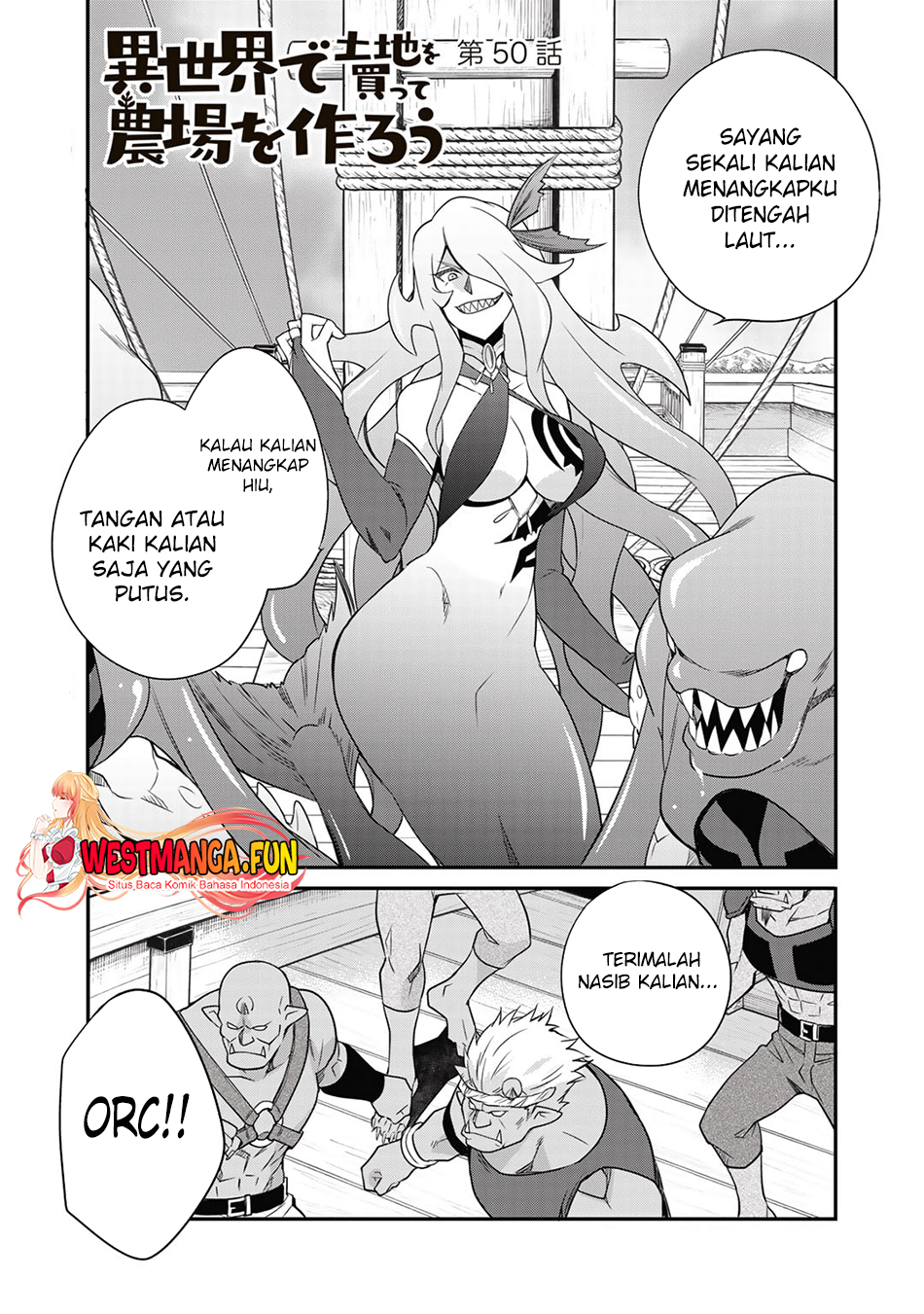 Baca  Isekai de Tochi o Katte Noujou o Tsukurou Chapter 50 Gambar 2