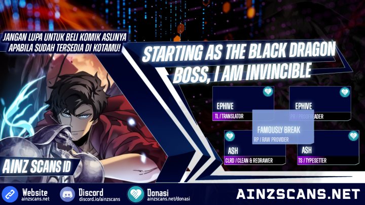 Baca Komik I Become Invincible Black Dragon Boss At The Start Chapter 12 Gambar 1