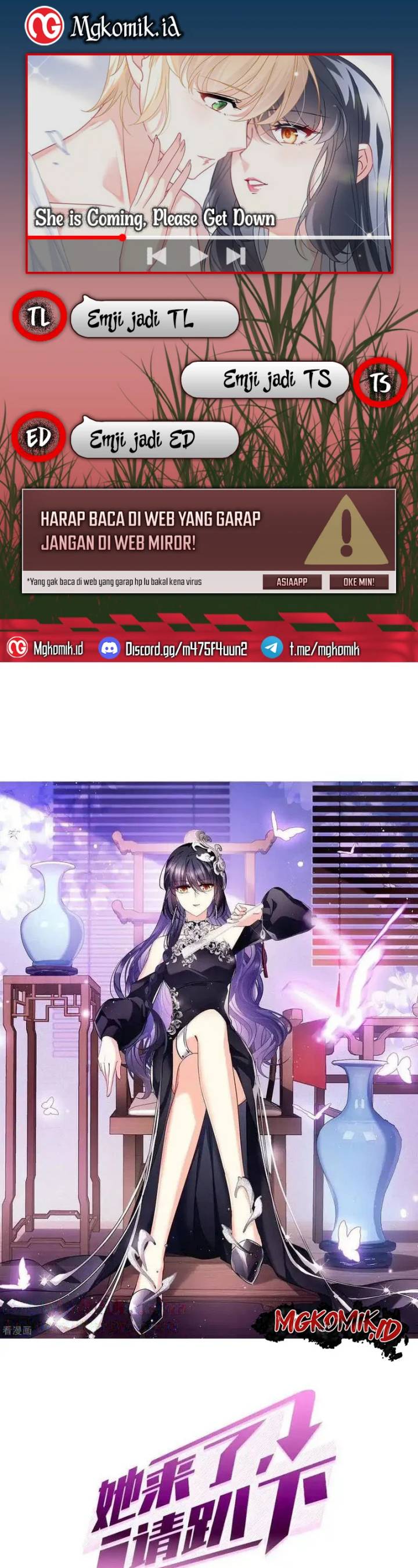 Baca Komik She Is Coming, Please Get Down! Chapter 337 Gambar 1