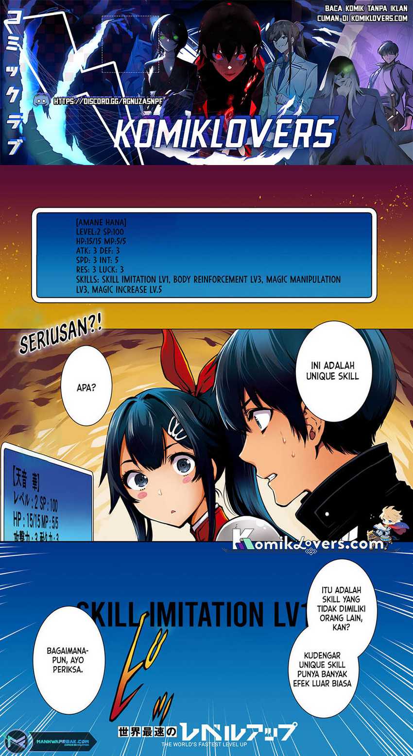 Baca Manga Sekai Saisoku no Level Up! Chapter 19 Gambar 2