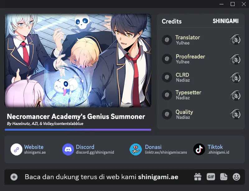 Baca Komik Necromancer Academy’s Genius Summoner Chapter 111 Gambar 1