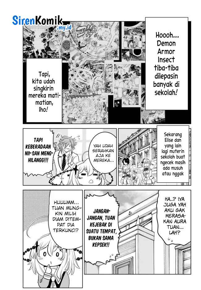 Ochikobore Datta Ani Ga Jitsuha Saikyou: Shijou Saikyou No Yuusha Wa Tensei-shi, Gakuen De Mujikaku Ni Musou Suru Chapter 24 Gambar 10