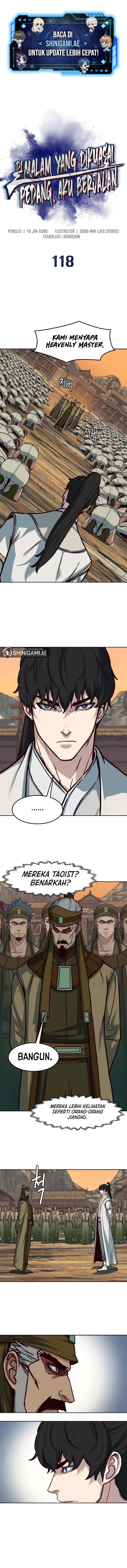 Baca Manhwa Sword Fanatic Wanders Through The Night Chapter 118 Gambar 2