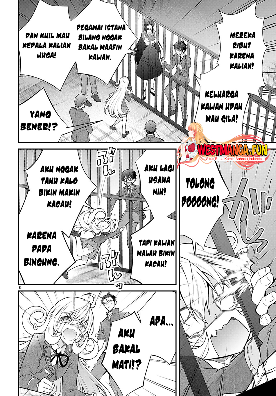 Otome Game Sekai wa Mob ni Kibishii Sekai Desu Chapter 65 Gambar 10