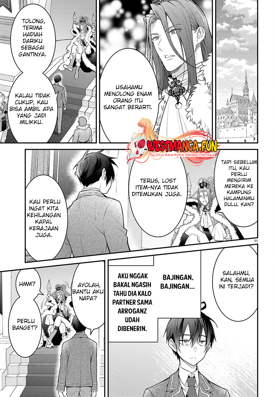Otome Game Sekai wa Mob ni Kibishii Sekai Desu Chapter 65 Gambar 13