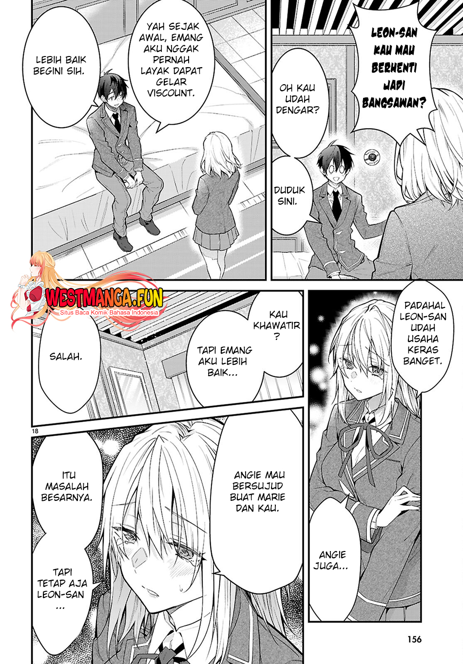 Otome Game Sekai wa Mob ni Kibishii Sekai Desu Chapter 65 Gambar 21