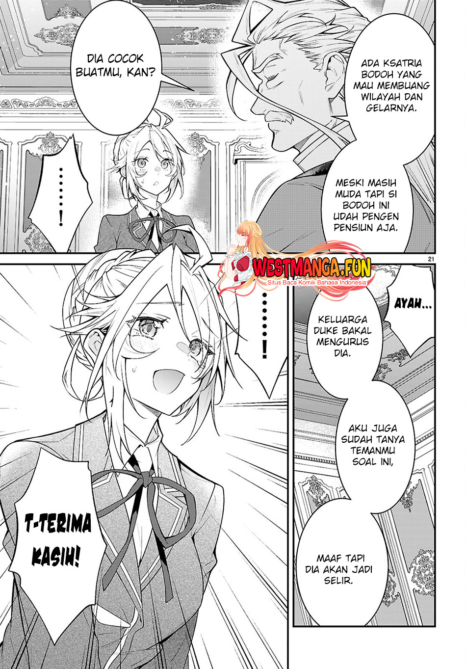 Otome Game Sekai wa Mob ni Kibishii Sekai Desu Chapter 65 Gambar 24