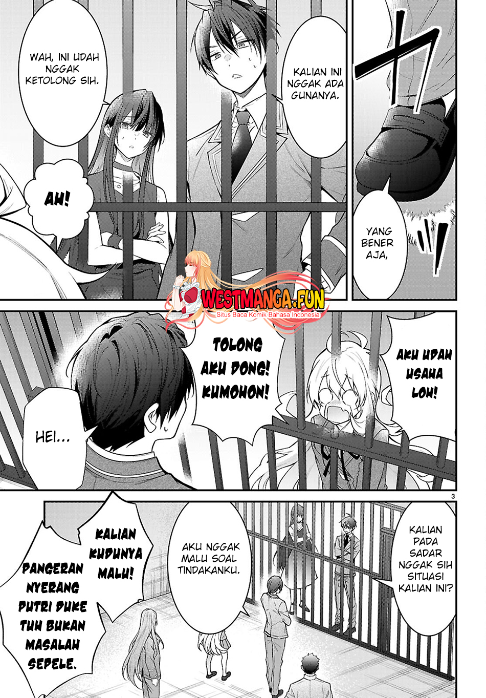 Otome Game Sekai wa Mob ni Kibishii Sekai Desu Chapter 65 Gambar 5