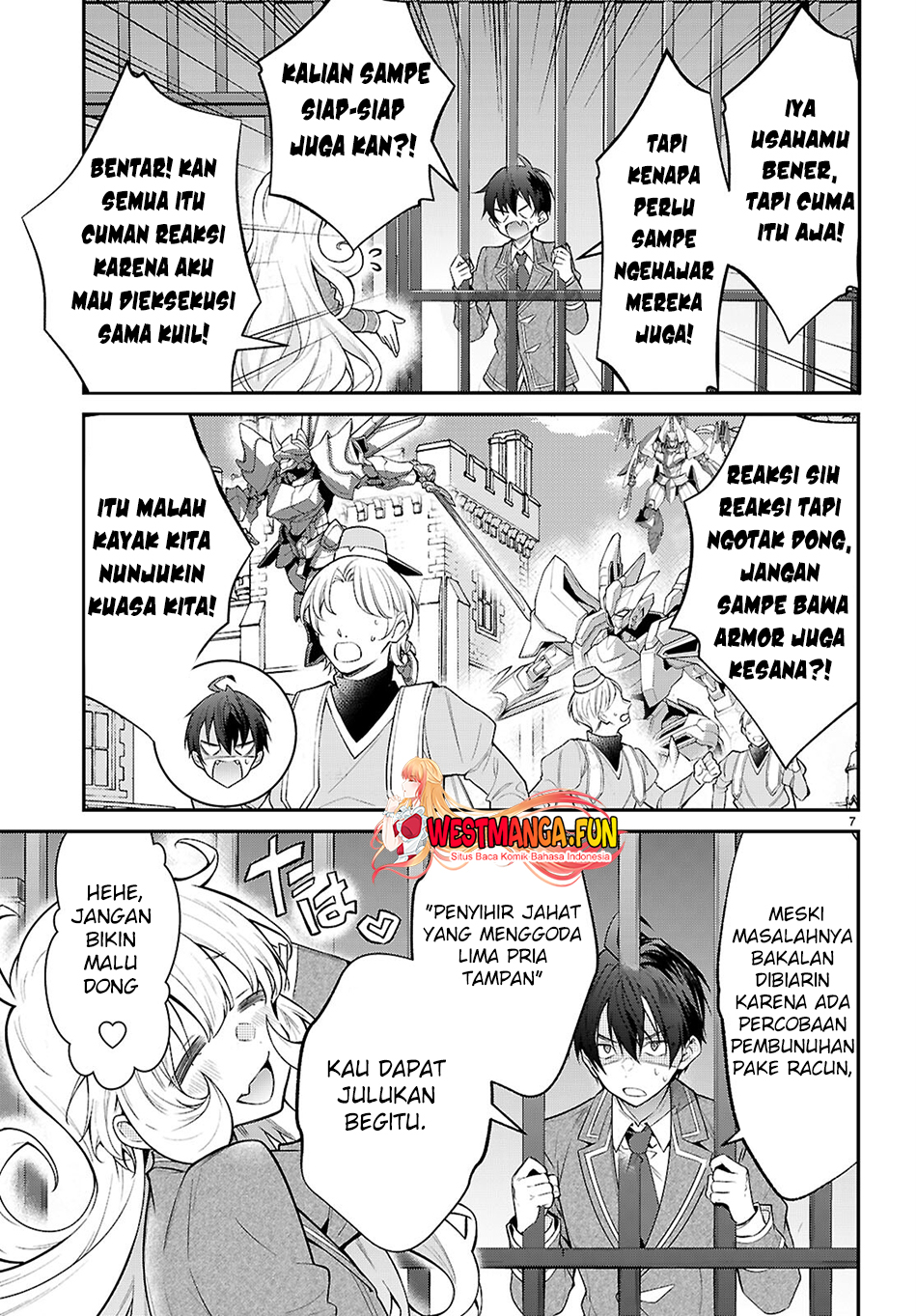 Otome Game Sekai wa Mob ni Kibishii Sekai Desu Chapter 65 Gambar 9