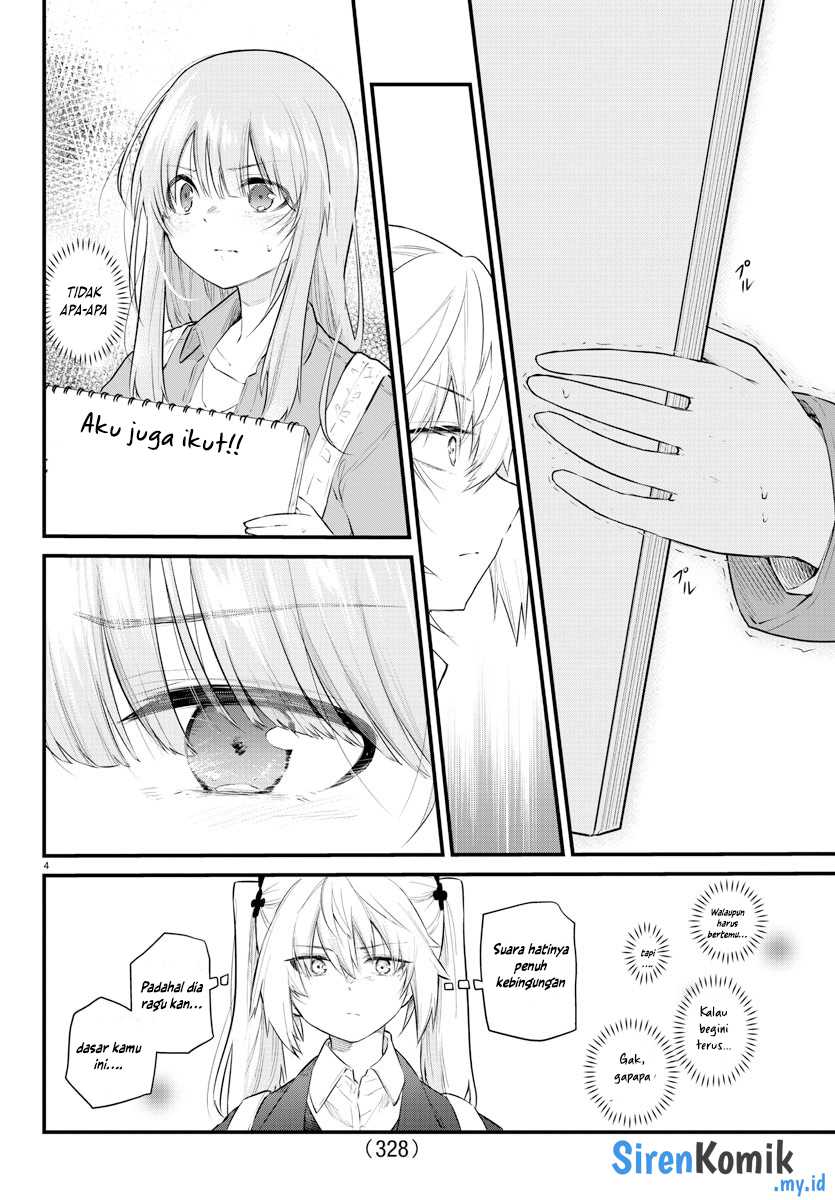 Koe ga dasenai Shoujo wa “Kanojo ga Yasashisugiru” to Omotte iru Chapter 158 Gambar 5