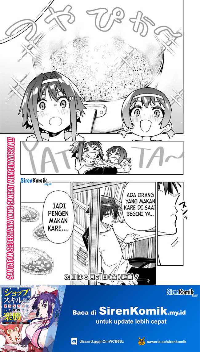 “Shop” Skill Sae Areba, Dungeon-ka Shita Sekai Demo Rakushou da Chapter 22.5 Gambar 6