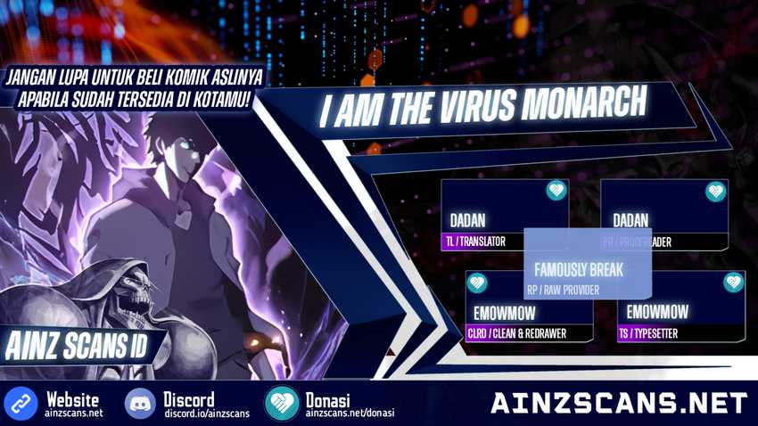 Baca Komik I Am the Virus Monarch Chapter 13 Gambar 1