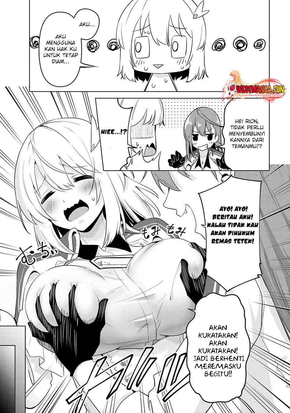 Seikishi ni Natta kedo Danchou no Oppai ga Sugosugite Kokoro ga Kiyomerarenai Chapter 29 Gambar 9