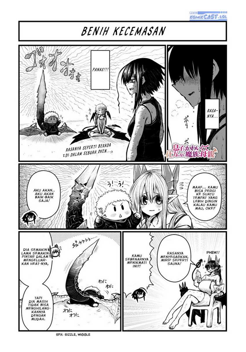 Musuko ga Kawaikute Shikataganai Mazoku no Hahaoya Chapter 157 Gambar 3