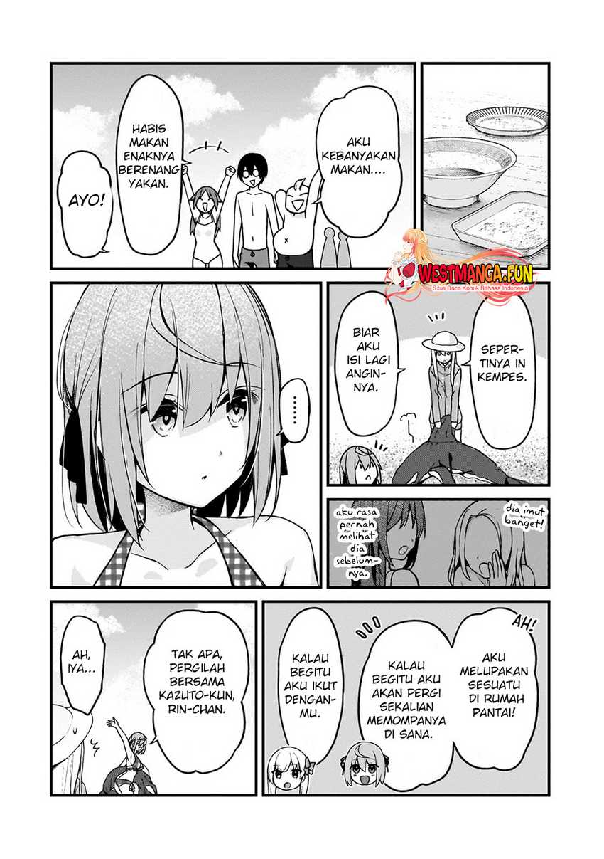 Netoge no Yome ga Ninki Idol datta ken ~Cool-kei no kanojo wa genjitsu demo yome no tsumori de iru~ Chapter 15 Gambar 6