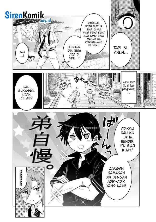 Ochikobore Datta Ani Ga Jitsuha Saikyou: Shijou Saikyou No Yuusha Wa Tensei-shi, Gakuen De Mujikaku Ni Musou Suru Chapter 27 Gambar 16